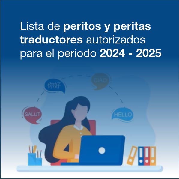 Lista de peritos autorizados